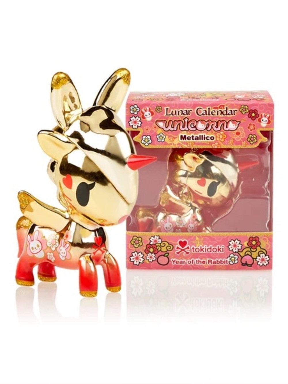 Tokidoki Lunar Calendar Unicorno Metallico Year of the Rabbit Limited Edition